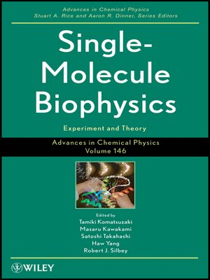 cover image of Advances in Chemical Physics, Single Molecule Biophysics
